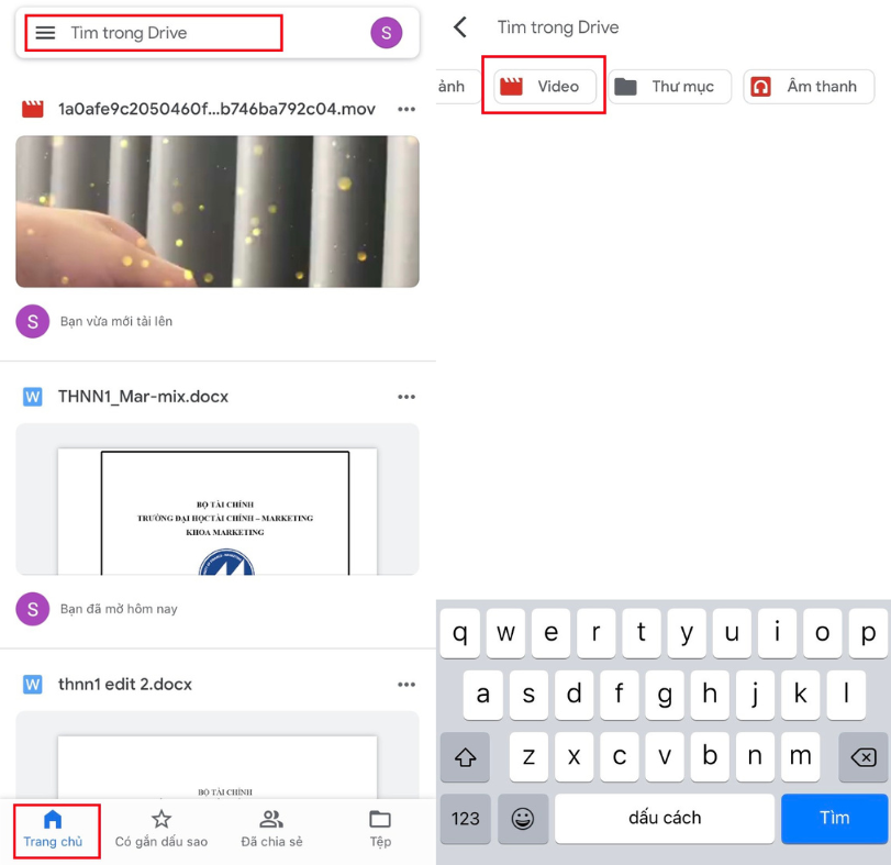 Cách tải lên và xem video trên Google Drive bằng điện thoại 3