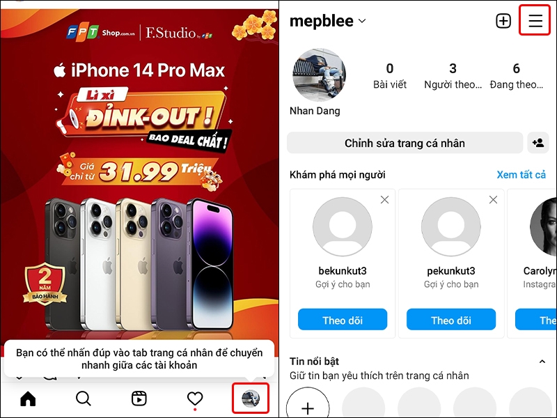 Cách chặn tin nhắn chờ trên Instagram