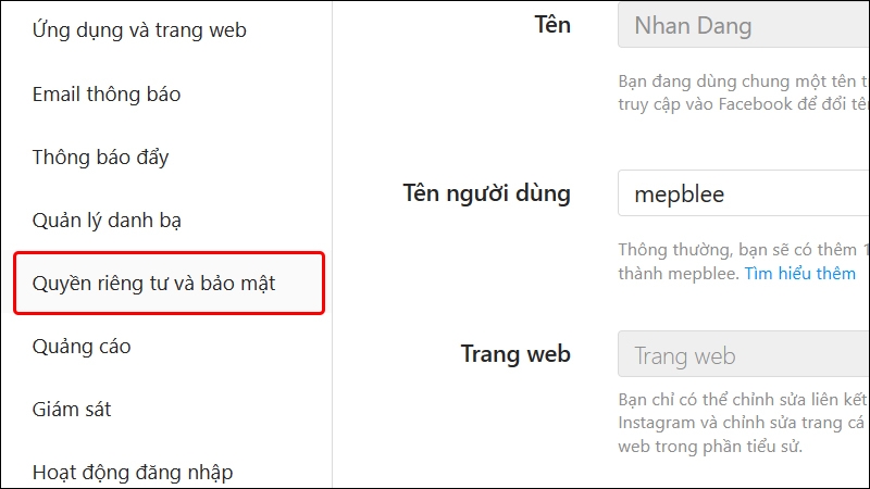Cách chặn tin nhắn chờ trên Instagram bằng máy tính