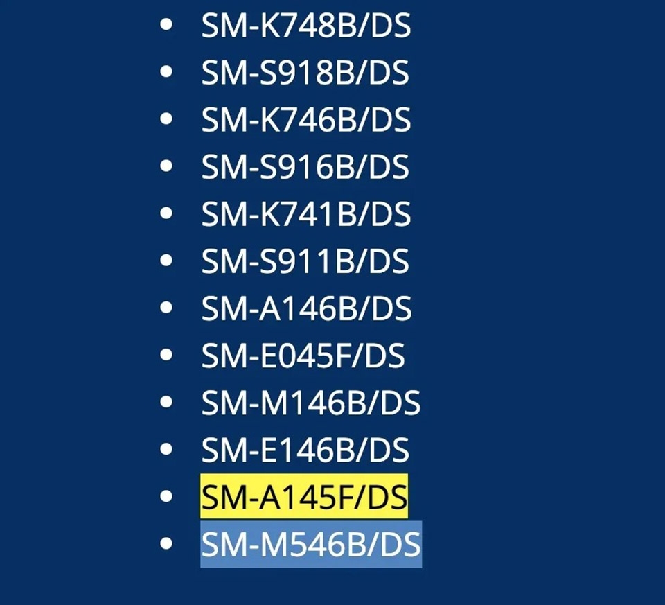 Samsung Galaxy A14 4G được phát hiện trên chứng nhận BIS