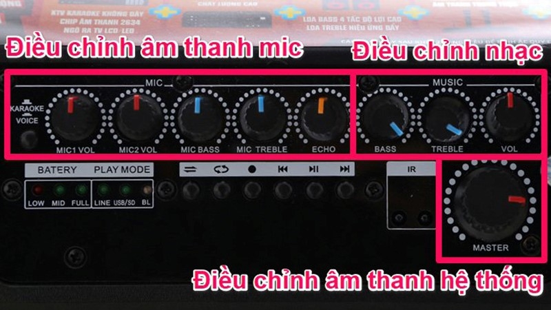 Cách chỉnh loa kéo hát karaoke hay nhất (Ảnh 8)
