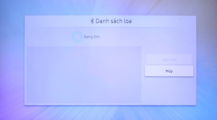 Chọn thiết bị loa cần kết nối