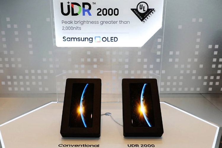 Samsung giới thiệu màn hình OLED mới cho smartphone với độ sáng 2,000 nits