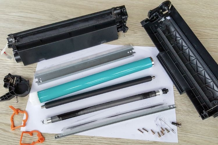 Cách khắc phục máy in bị mờ một bên