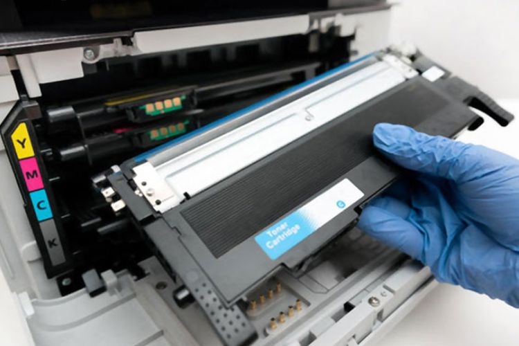 Cách sửa máy in bị mờ một bên