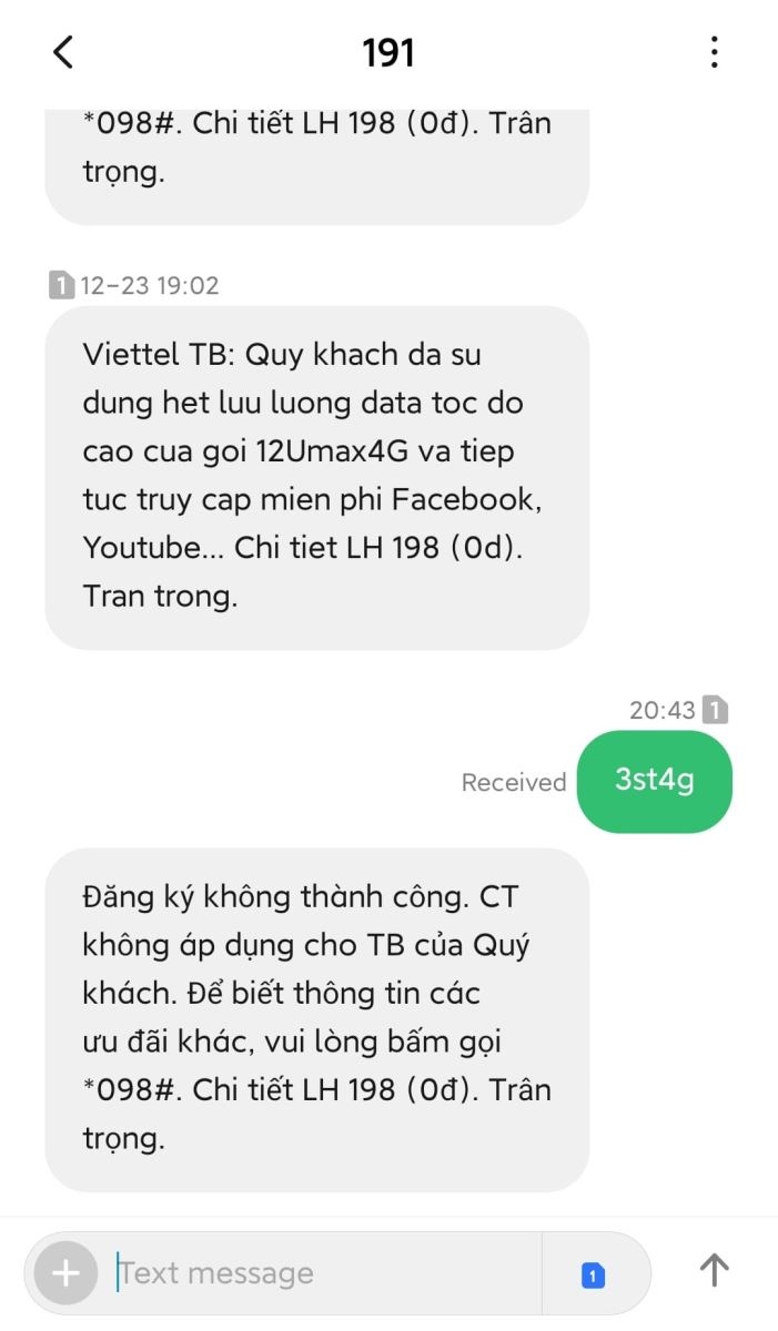 Lưu ngay ‘bí kíp’ nhận miễn phí data 4G Viettel 2023 mới nhất