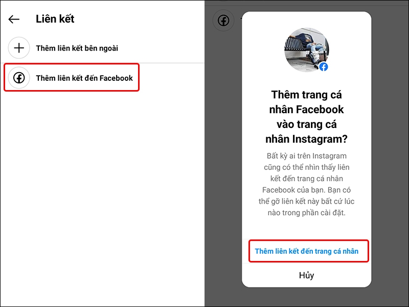 Cách thêm liên kết vào trang cá nhân Instagram