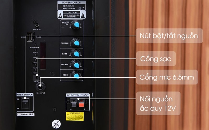Mở loa bluetooth