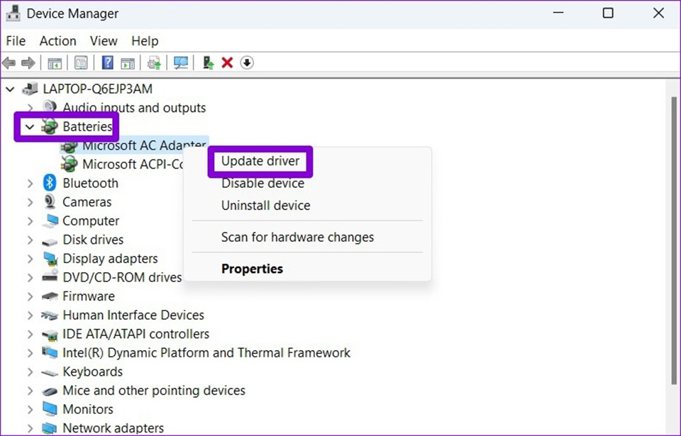Lỗi laptop Windows 11 gần hết pin không hiện thông báo - Ảnh 10