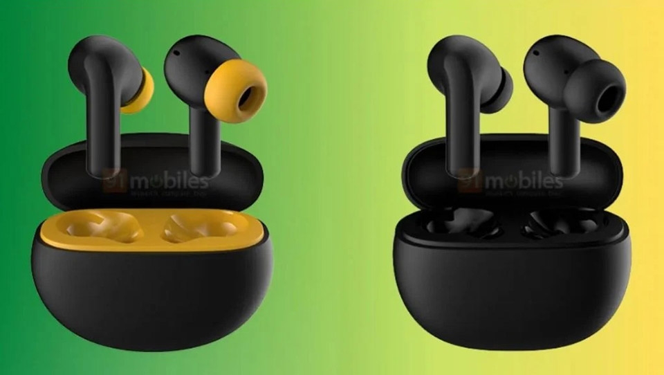 Rò rỉ ảnh render sắc nét của Xiaomi POCO Pods và Redmi Buds 4 Active