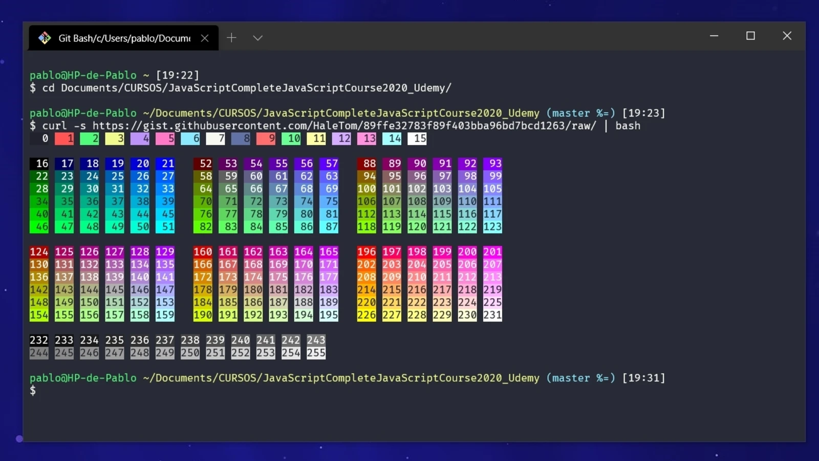 Phần mềm giả lập dòng lệnh - Git Bash