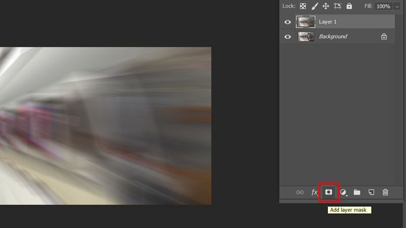 Cách tạo hiệu ứng chuyển động nhòe trong Photoshop
