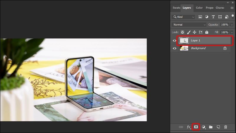 Cách để bạn dễ dàng bước ra từ chiếc điện thoại của mình bằng Photoshop