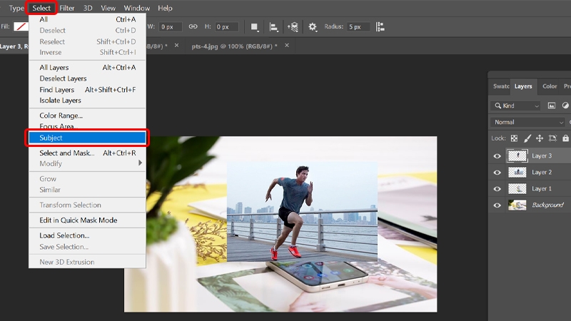 Cách để bạn dễ dàng bước ra từ chiếc điện thoại của mình bằng Photoshop