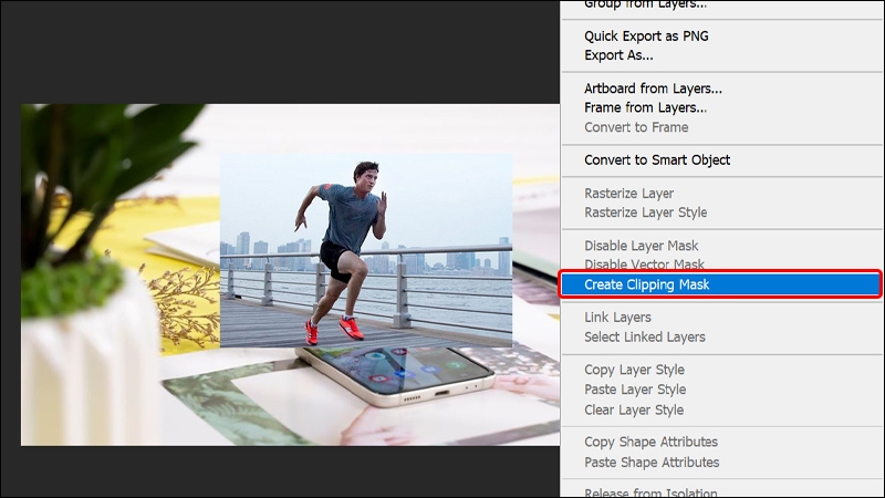 Cách để bạn dễ dàng bước ra từ chiếc điện thoại của mình bằng Photoshop