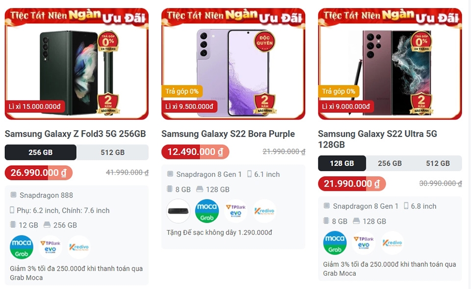 Mua điện thoại dịp Tết 2023 - Ảnh 03