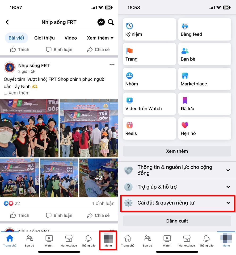 Cách bật/tắt và thay đổi tính năng tự động dịch bài viết trên Facebook 1