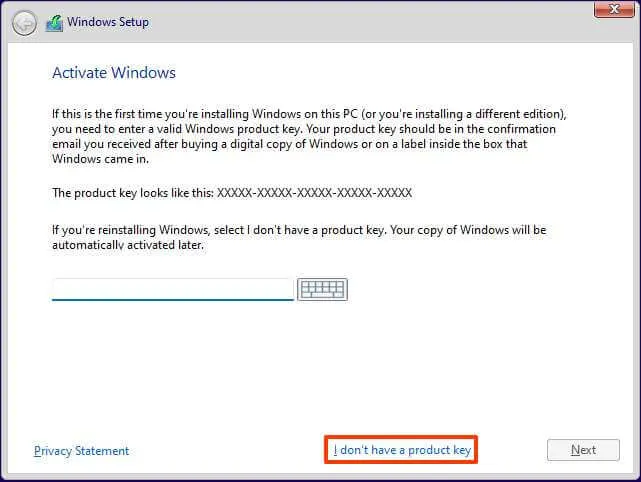 Bỏ qua kết nối Wi-Fi trên Windows 11