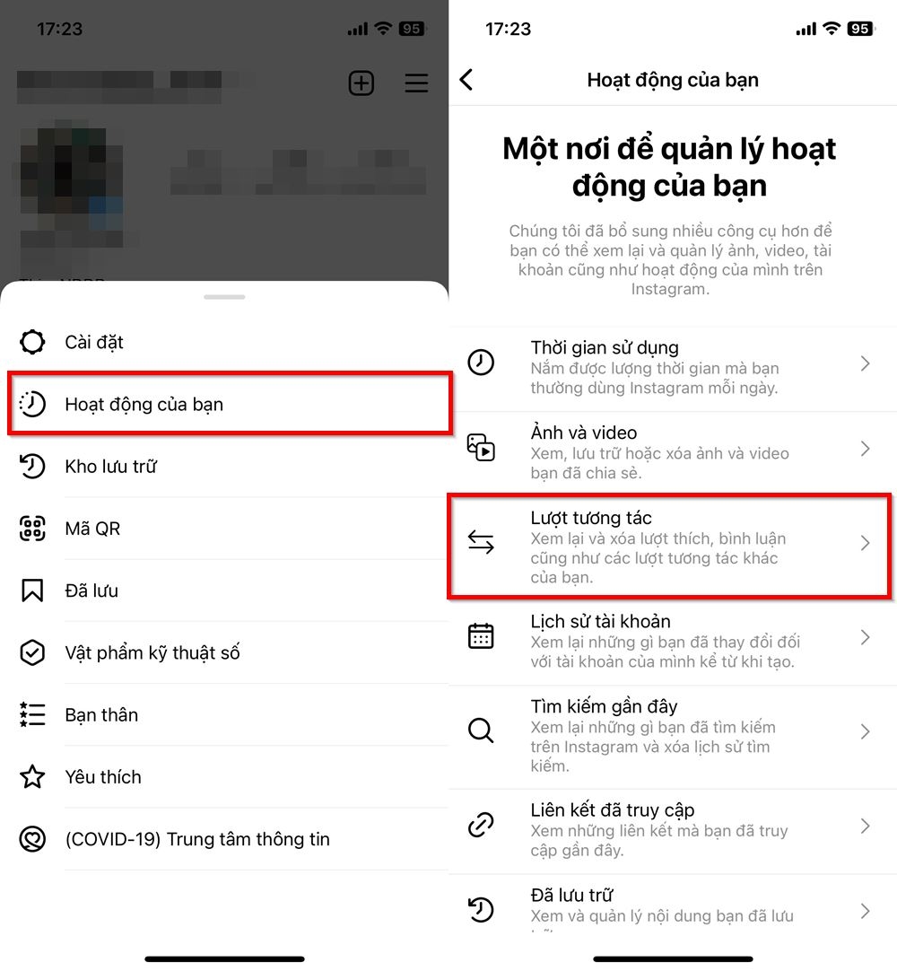Cách xem lại bình luận trên Instagram 2
