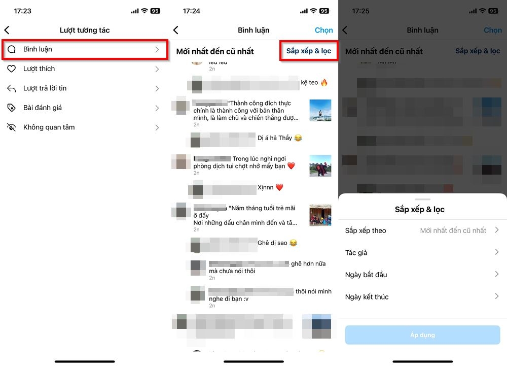 Cách xem lại bình luận trên Instagram 3