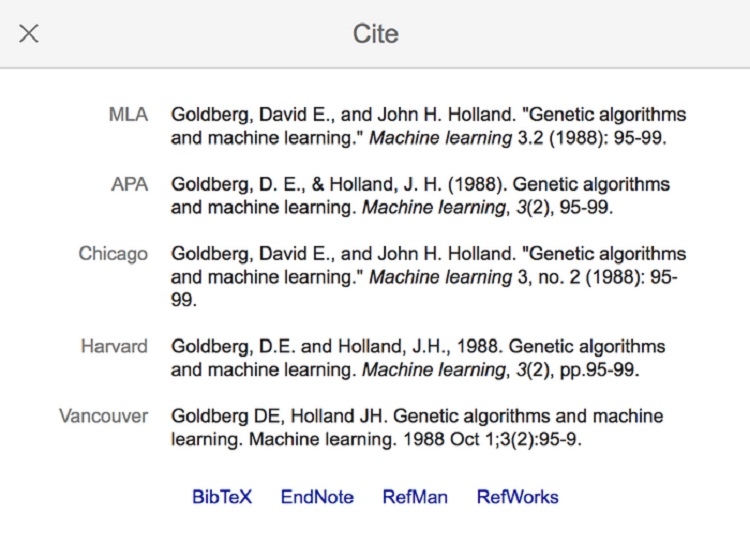 Hướng dẫn sử dụng Google scholar
