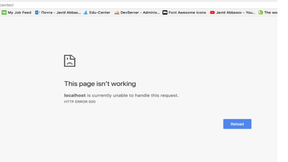 Tải lại hoặc refresh trang