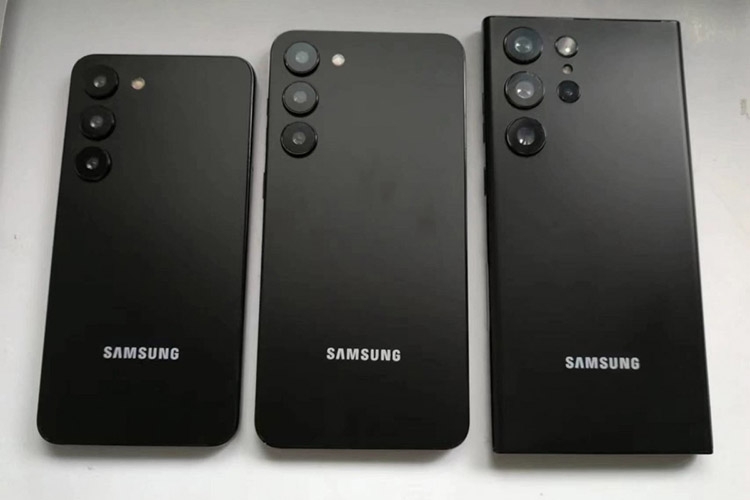 Thiết kế dòng Samsung Galaxy S23 tiếp tục được tiết lộ qua ảnh mô hình