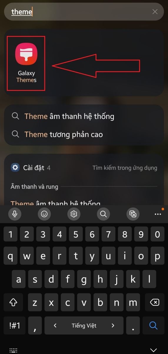 Hướng dẫn cách cài theme, icon tết trên điện thoại cực đơn giản hình 2
