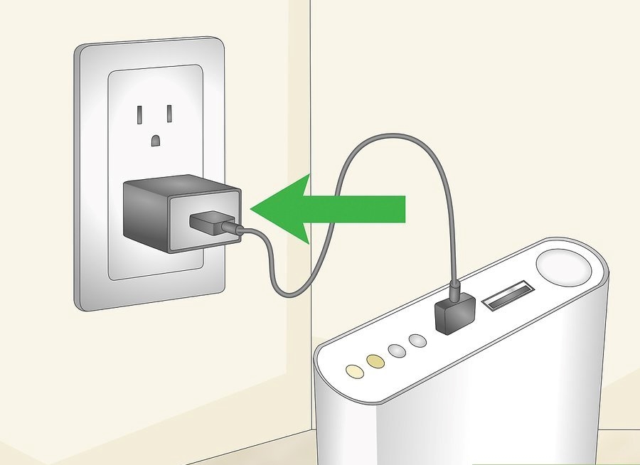 Sạc dự phòng sạc mãi không đầy do nguồn cắm không thích hợp