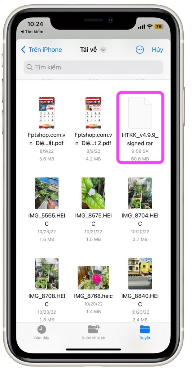 Cách giải nén và mở file RAR trên iPhone - Ảnh 11