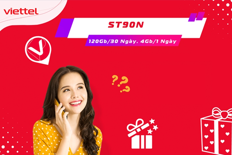 Hướng dẫn cách đăng ký gói cước 4G Viettel tháng 90k, nhận 4gb/ngày