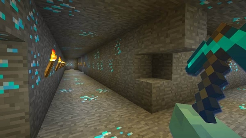 Cách tìm kiếm kim cương Minecraft (Ảnh 1)