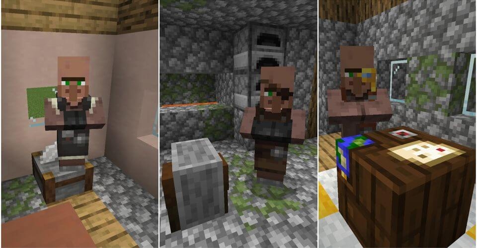 Cách tìm dân làng trong Minecraft