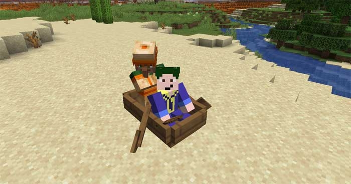 Cách di chuyển dân làng trong Minecraft