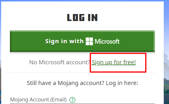 Hướng dẫn cách tạo tài khoản Minecraft (Ảnh 3)