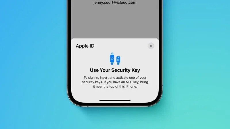 Security Keys cho Apple ID