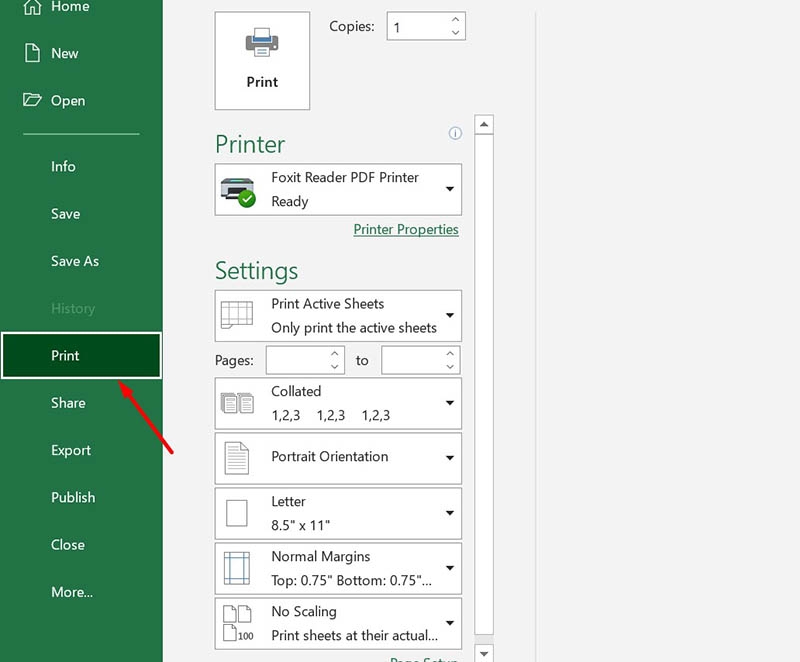 Cách khắc phục in không hết trang trong excel (Ảnh 14)