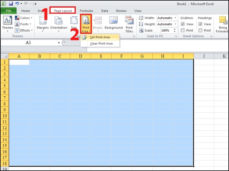 Cách khắc phục in không hết trang trong excel (Ảnh 9)