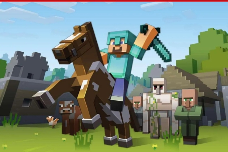 Cách thực hiện yên lặng ngựa vô Minecraft (Ảnh 1)