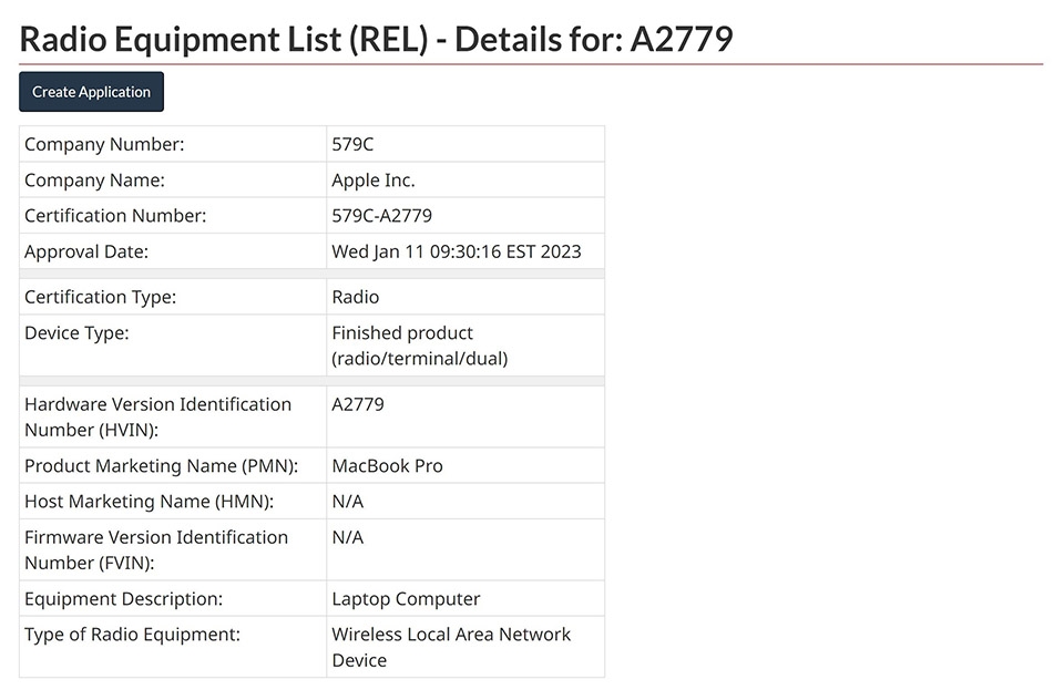 MacBook Pro bí ẩn với Wi-Fi 6E được phát hiện trên chứng nhận tại Canada