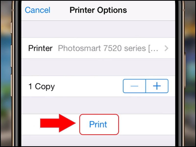 Cách kết nối máy in với điện thoại iphone (Ảnh 4)