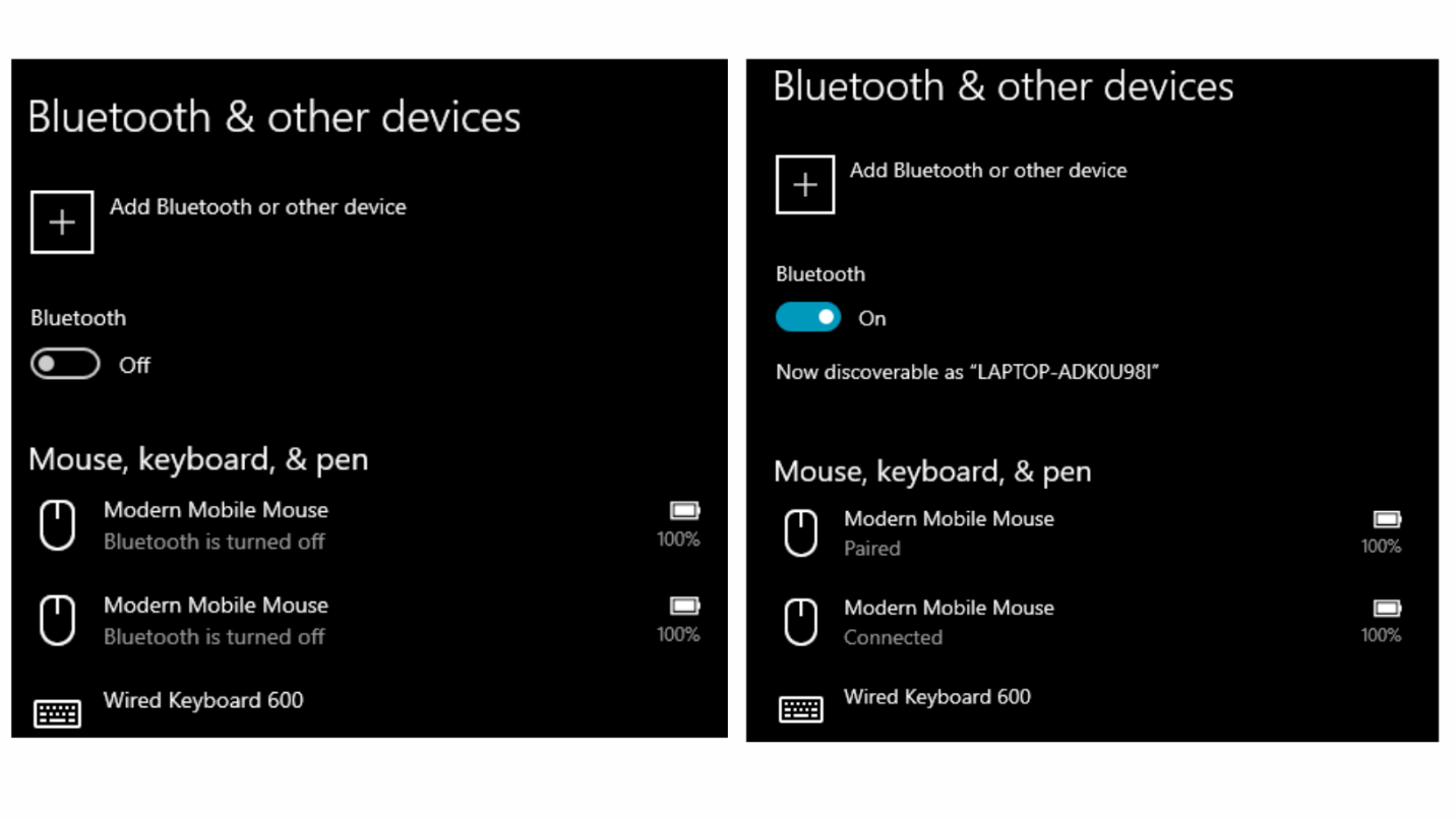 Cách kết nối chuột bluetooth Microsoft cho Windows và macOS