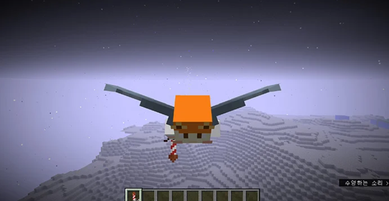 Bay trong Minecraft ở chế độ Sinh tồn tương đối phức tạp