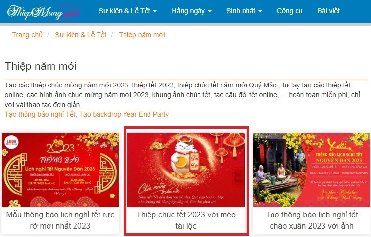 Cách thiết kế thiệp chúc Tết 2023 chuyên nghiệp mà cực đơn giản 12