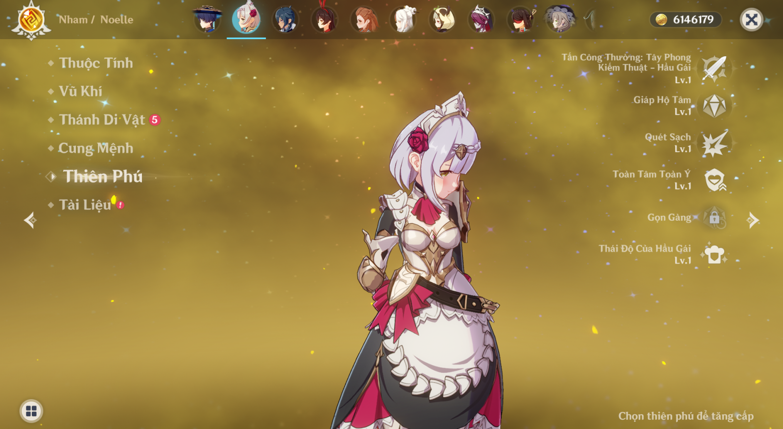 Kỹ năng Noelle Genshin Impact