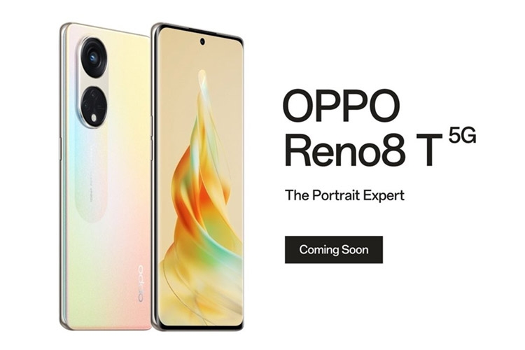 Rò rỉ poster quảng cáo OPPO Reno8 T 5G