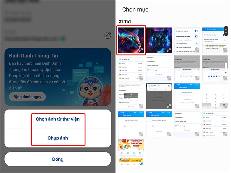 Hướng dẫn cập nhật ảnh đại diện ví điện tử VNPAY