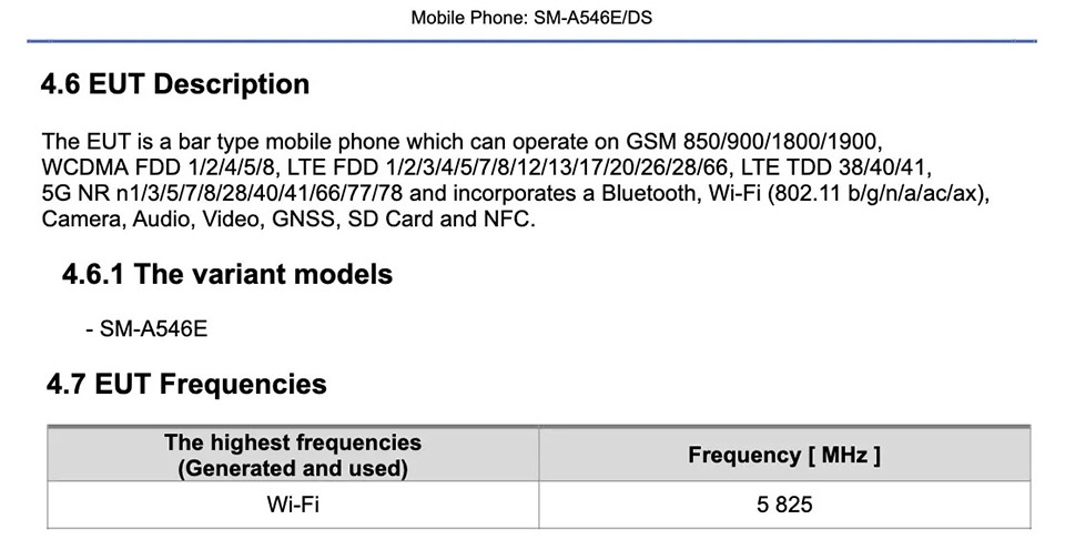 Galaxy A54 5G đạt chứng nhận FCC (ảnh 1)