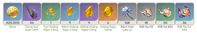 Đột Phá Yun Jin Genshin Impact