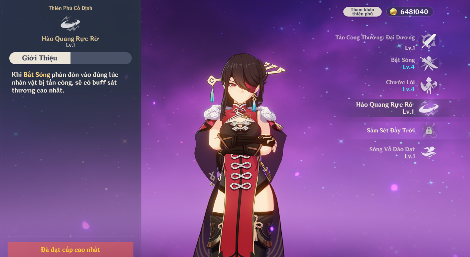 Thiên Phú Beidou Genshin Impact